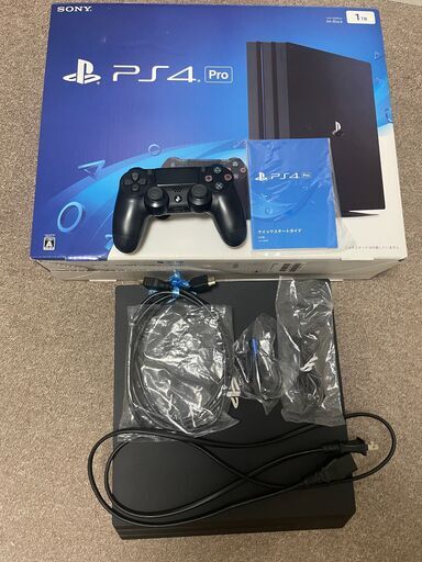 Sony PS4 Pro 1TB ジェットブラック ハイエンド 4K HDR対応