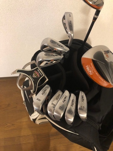 超美品❗️ホンマゴルフ　キャディバッグ&クラブセット（ドライバー　Fw#7） 超美品❗️ホンマゴルフ キャディバッグ&クラブセット（ドライバー Fw#7）