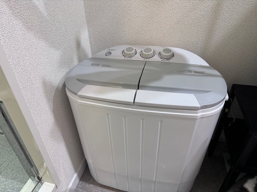 予洗い 2代目に二槽式洗濯機