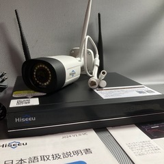 防犯　監視 カメラ　1TBHDD内蔵NVR本体と500万画素カメラ1台