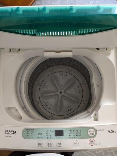 ヤマダ電機 洗濯機 HERB Relax YWM-T45A1