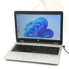 15.6型 ノートPC HP 650 G2 i5 8G DVD 無線 Win11
