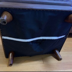 定価28万　本革　ソファー　カウチ　オットマン付　　カリモク　