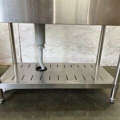 tanico】 タニコー 業務用 ステンレス製 作業台付き1槽シンク W900×D450×