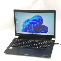 【ネット決済・配送可】ノートPC 東芝 U63/J i5 16G...