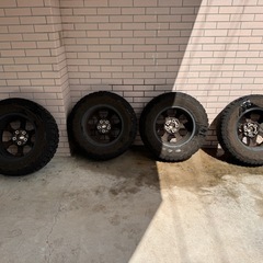 235/70R16 2357016 MKW16インチホイール！オープンカントリータイヤ付き！