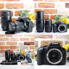 【全国送料無料】Canon EOS Kiss X2✨ 届いたらすぐに使えます✨　運転が不慣れな為、お近くまで来ていただけますと助かります✨ ダブルズームレンズキット 一眼レフ キヤノン キャノン