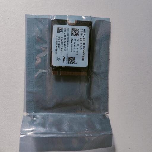 m.2 ssd 1rb wd sn740 2230規格