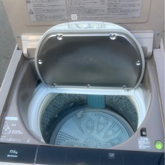 アース万代店　★日立 11kg［［温水］ナイアガラビート洗浄!!］お手入れもラクラク！洗濯乾燥機【BW-D11XWV-N