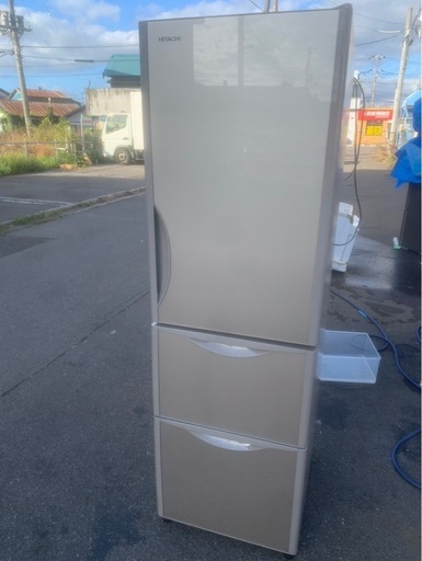 アース万代店　ノンフロン冷凍冷蔵庫 日立 3ドア 315L　HITACHI R-S32JV