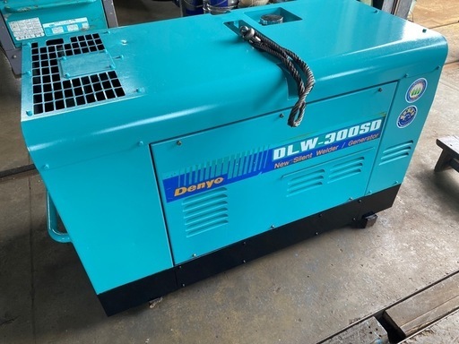 デンヨー　ディーゼルエンジン溶接機・発電機　DLW-300SDK