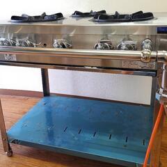 2022年製　マルゼン　maruzen 3口ガステーブル　MGT-096DS  LPガス 　ガステーブル