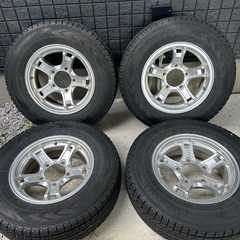 ジムニーシェラ　スタッドレスタイヤセット