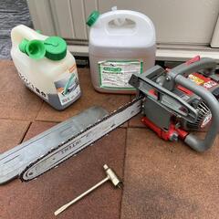 タナカ(日立工機)トップハンドルチェンソーほか