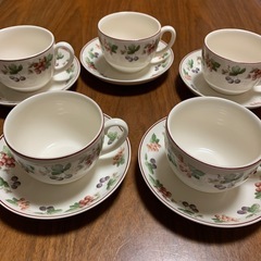 ウェッジウッド　　カップ&ソーサー