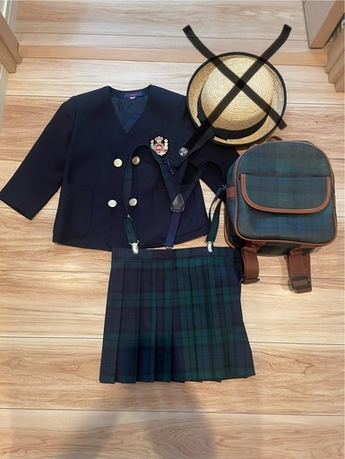 幼稚園制服、リュック
