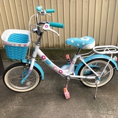 女の子　子供自転車　14インチ