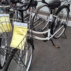 ★店頭にて試乗可★ J7613　シティサイクル　Leeds　ホワイト　ダイナモライト　２６インチ　クリーニング済　【リユースのサカイ柏店】　 中古自転車 　流山市 中古自転車 松戸市 中古自転車 我孫子市 中古自転車 船橋市 中古自転車 守谷市 中古自転車 取手市 中古自転車　 ☆店頭にて試乗可☆ J7613 シティサイクル Leeds ホワイト ダイナモ