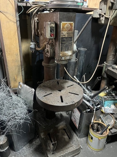まだまだ使える！日立 ボール盤 200v