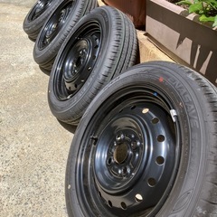 新品近い✨新車から外し DUNLOPエナセーブ155/65/14