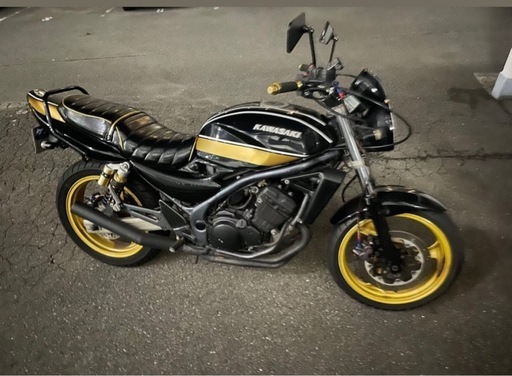 Kawasaki バリオス2 実働　\nタイガーカラー　ゼファー風仕様