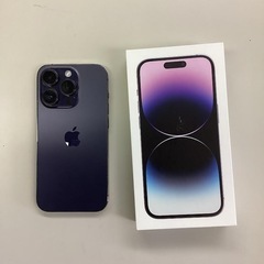Apple iPhone 14 Proディープパープル 本体 + 充電ケーブル