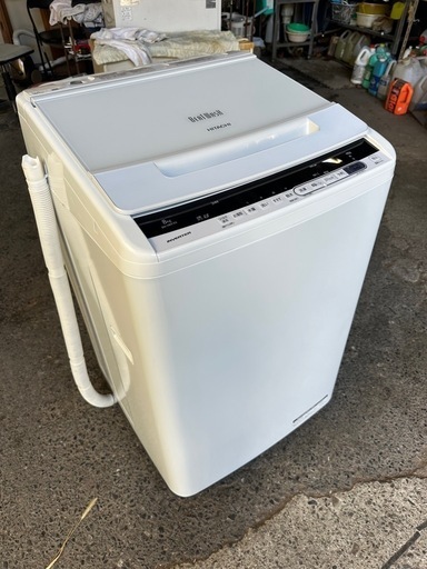 日立全自動電気洗濯機BW-V80CE6ビートウォッシュ