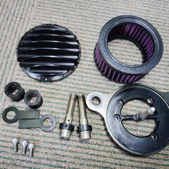 定価91700円！ラフクラフト製エアクリーナー　ハーレー　スポーツスターに　CVキャブレター