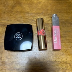 YSL CHANEL Dior 口紅、アイシャドウ　セット　ティント