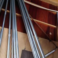 激安 数量限定】Daiwa単管6m 30本クランプセット