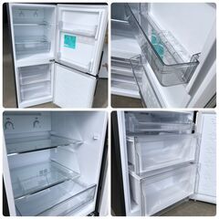 SR901 2022年製 Haier ハイアール 2ドア ノンフロン冷凍冷蔵庫 148L JR-XP2NF148F 石狩市