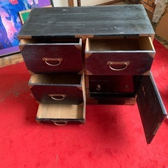 アンティーク 和箪笥 小箪笥 木製 小物入れ 時代箪笥 レトロ 引き出し 和家具 チェスト 