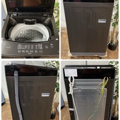 I748 🌈 ジモティー限定価格！ 2021年製の美品♪ アイリスオーヤマ 洗濯機 （6.0㎏) ⭐ 動作確認済 ⭐ クリーニング済