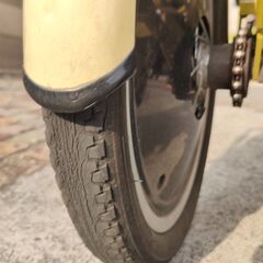 ☆ふたご自転車☆2019年スイング機能付きモデル　もみのき色　中古