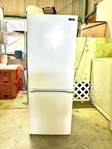 2ドアノンフロン冷凍冷蔵庫AT-RF160-WH （買取【朝霞市へ出張