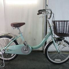 Ｄ787　★限定特価　整備済み★Panasonic★ 中古自転車 【　20インチ　グリーン　 】 