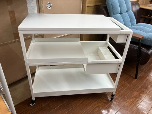（商品名）IKEA イケア ワゴン TROTTEN トロッテン オフィス キッチン  No.1532● ※現金、クレジット、スマホ決済対応