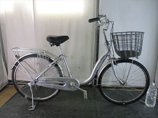 Ｄ792　★限定特価　整備済み★ブリヂストン　カルク★ 中古自転車 【　24インチ　シルバー　 】