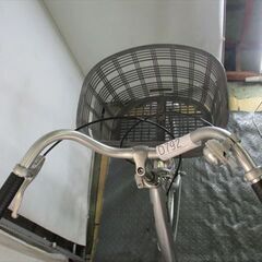 Ｄ792　★限定特価　整備済み★ブリヂストン　カルク★ 中古自転車 【　24インチ　シルバー　 】