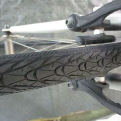 Ｄ794　★23800円★整備済み スポーツ中古自転車 アサヒ【クロスバイク　グレイ　アルミフレーム】