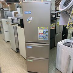安心の除菌洗浄済?Panasonic 3ドア冷蔵庫 NR-C373C 2022年製 保証