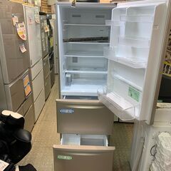安心の除菌洗浄済?Panasonic 3ドア冷蔵庫 NR-C373C 2022年製 保証