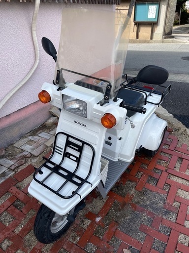 10月10日まで9万円⭐︎ホンダジャイロX　FI　TD02　白　最新モデル　現在ミニカー登録して足として使っています