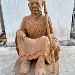 彫刻教室講師の作品 力作 松尾芭蕉