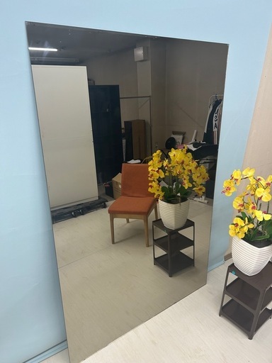 特大 鏡 ミラー 大型 姿見 鏡 ミラー 全身鏡 古材 ショップ 店舗