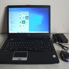 高速SSD120GB搭載　Fujitsu FMV-BIBLO N...