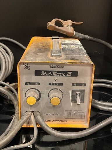 Yashima Stud-Matic III 溶接機　YS-30 スタッド Yashima Stud-Matic III 溶接機 YS-30 スタッド ヤシマスタッド溶接機