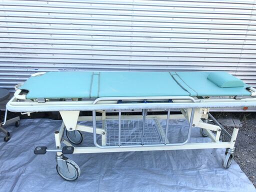 ■4■PARAMOUNT BED パラマウントベッド ストレッチャー 昇降 セパレート 病院 医院 救急 移動式ベッド 介護ベッド 寝具 寝台