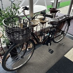 YAMAHA ヤマハ PAS with 電動アシスト自転車 電動自転車 自転車 3変速 2022 12.3Ah