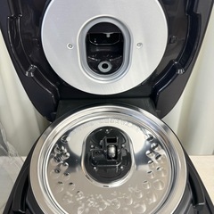 【炊飯器5.5合】タイガー　2022年製　土鍋コート釜　しゃもじ付き♪　圧力IH炊飯器　JPV-C100　グロスブラック　朝霞市リサイクルショップ　ケイラック朝霞田島店　GM172